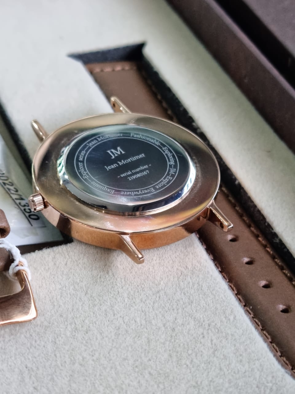 Jm Green Dial Ladies Watch