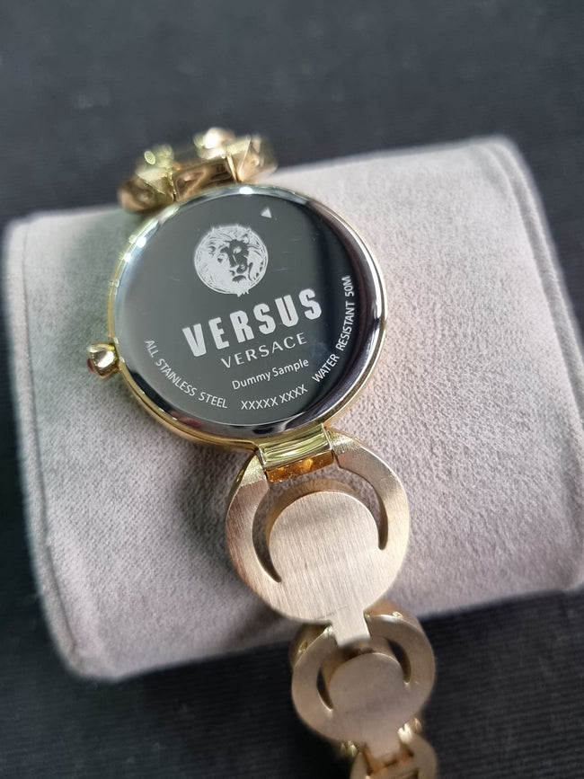 Versus Versace Golden Casing Red Dial Main Image