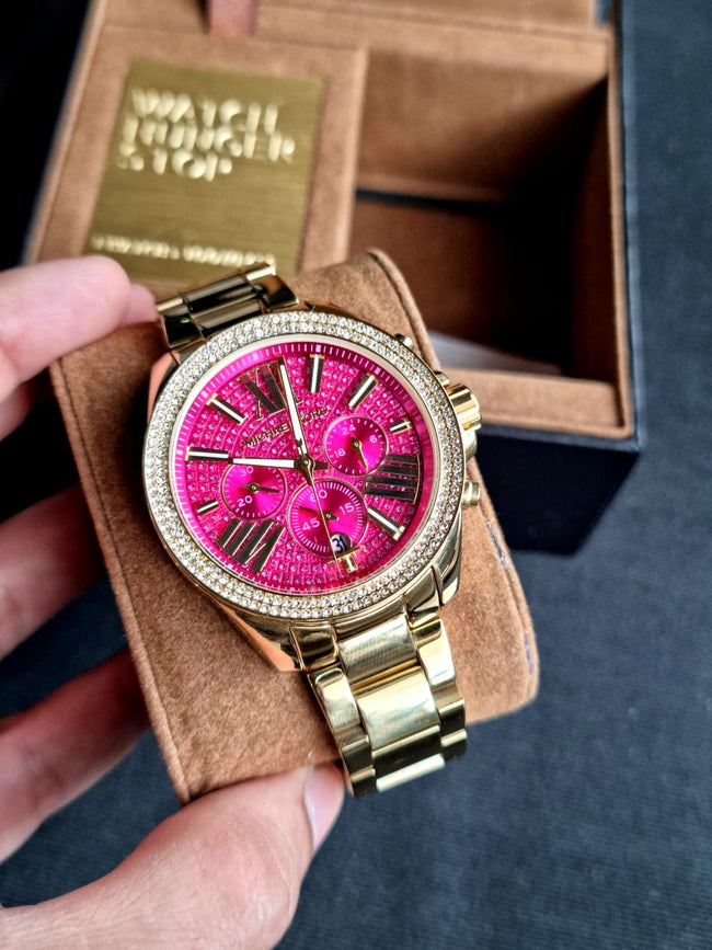 Michael Kors Women's Wren Gold-Tone Watch MK6290 Main Image