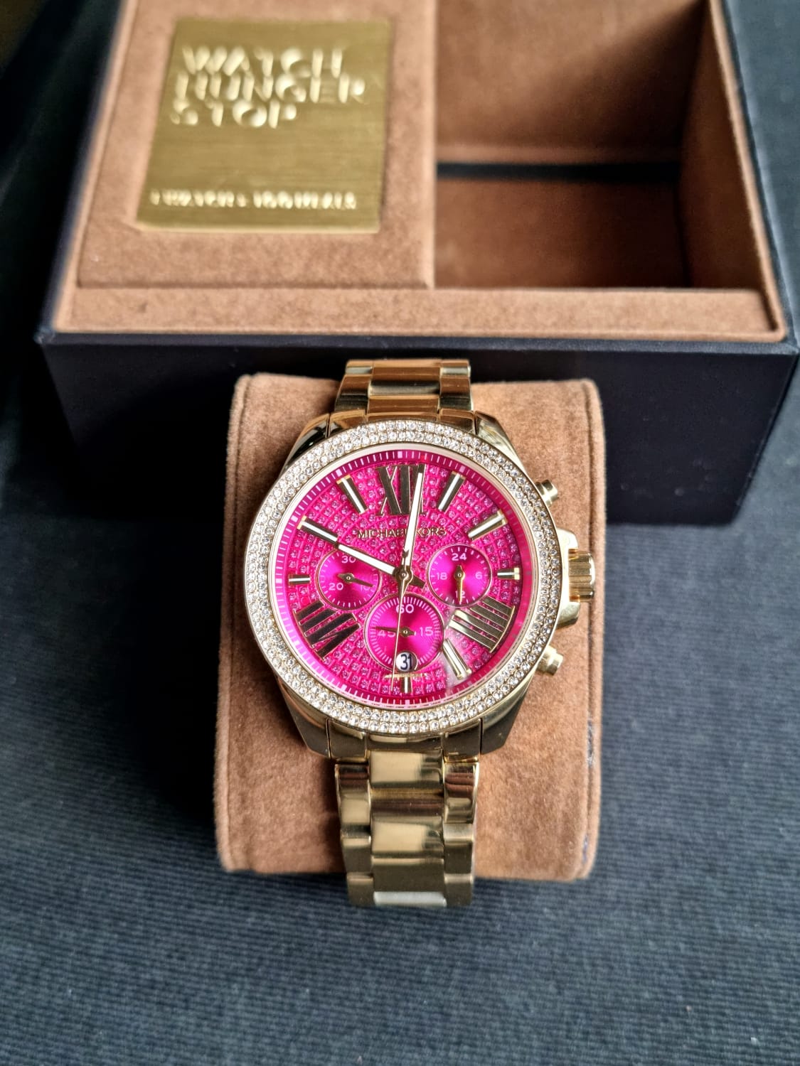 Michael Kors Women's Wren Gold-Tone Watch MK6290