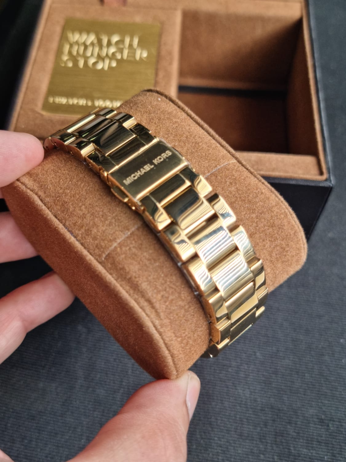 Michael Kors Women's Wren Gold-Tone Watch MK6290