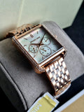 Michael Kors Women's Drew Multifunction Rose Gold-Tone Stainless Steel Watch MK4375