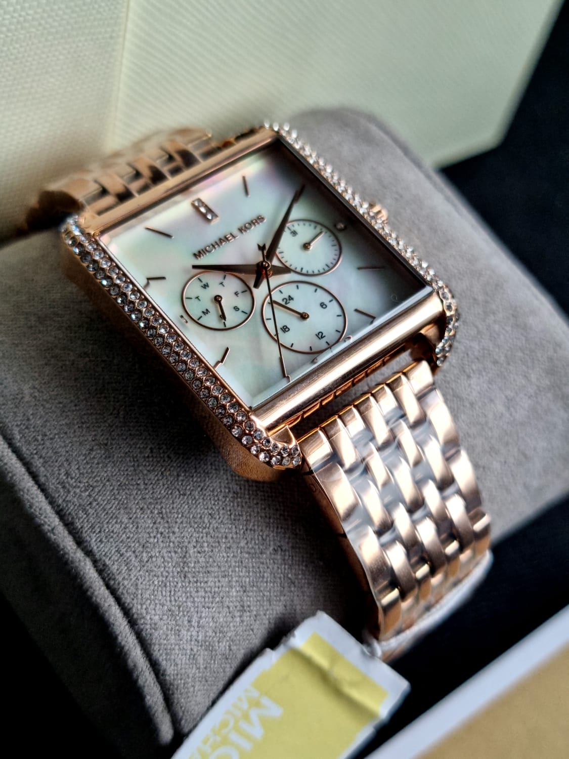Michael Kors Women's Drew Multifunction Rose Gold-Tone Stainless Steel Watch MK4375