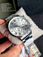 GUESS Analog Silver Dial Men's Watch-GW0066G1