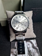 GUESS Analog Silver Dial Men's Watch-GW0066G1