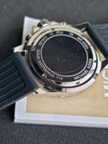 MICHAEL KORS Everest Chronograph Black Dial Black Silicone Men's Watch mk8365