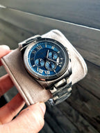 Men's Michael Kors Gunmetal Chronograph Brecken Watch MK8582