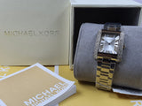 Michael Kors Emery Silver Stainless Steel Silver Dial Quartz Watch for Ladies – MK3289