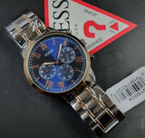 Guess Men’s Quartz Stainless Steel Blue Dial 44mm Watch W1309G4