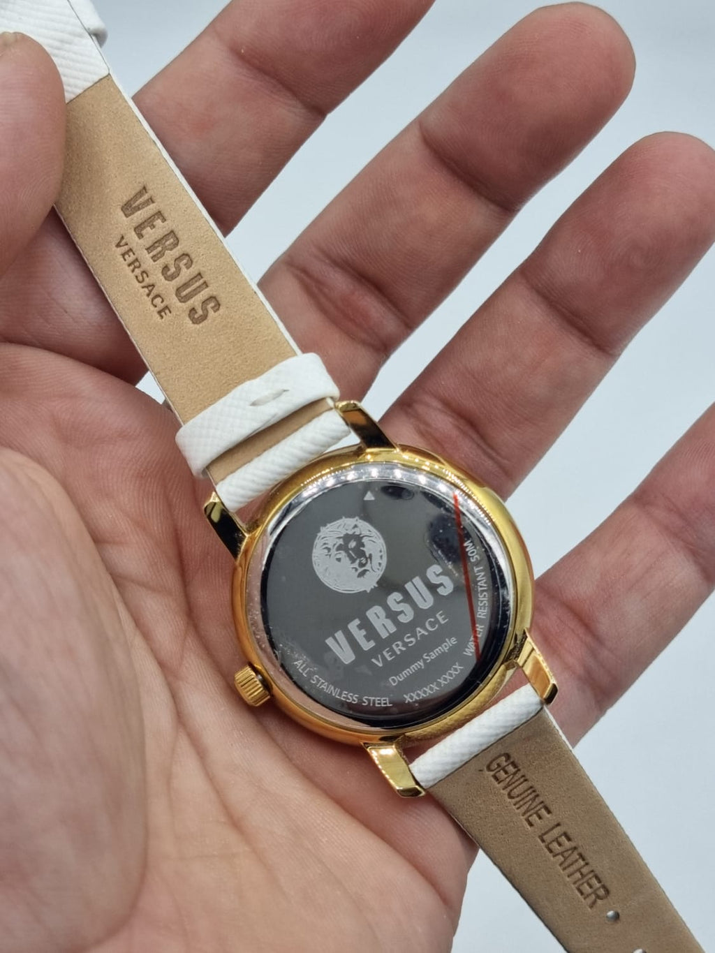 VERSUS VERSACE WHITE DIAL WHITE STRAP