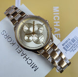 Michael Kors Women's MK6519 Slater Analog Display Quartz Gold Watch