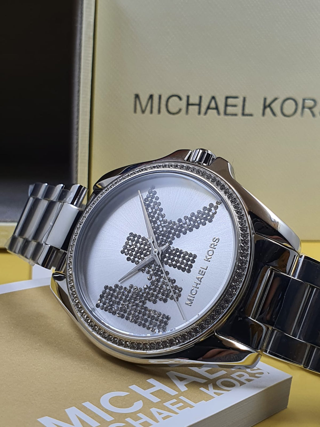 Michael Kors MK6554 Casual Watch For Women, Stainless Steel