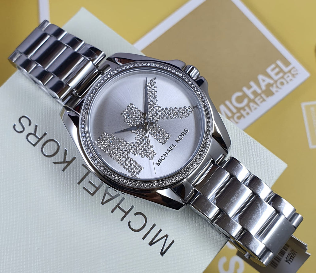 Michael Kors MK6554 Casual Watch For Women, Stainless Steel