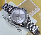 Michael Kors MK6554 Casual Watch For Women, Stainless Steel