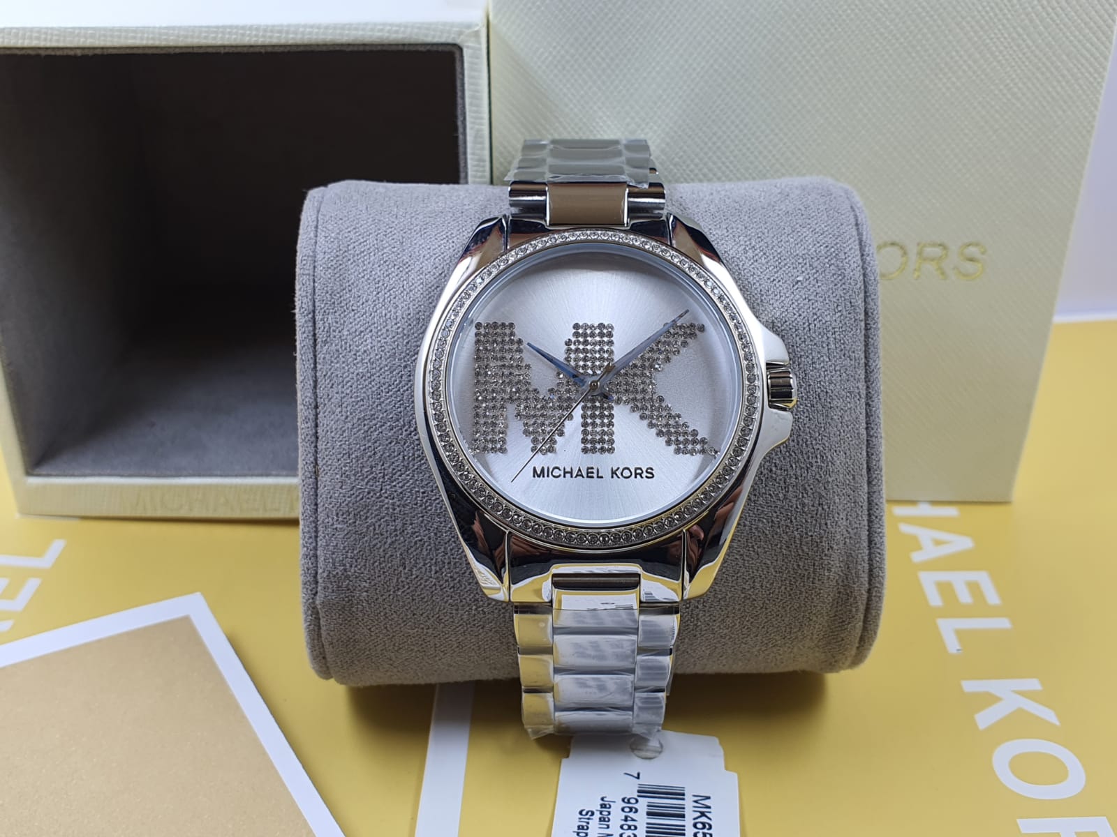 Michael Kors MK6554 Casual Watch For Women, Stainless Steel