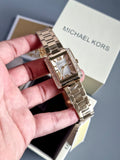 MICHAEL KORSPetite Emery Champagne Dial Gold-tone Ladies Watch mk3324