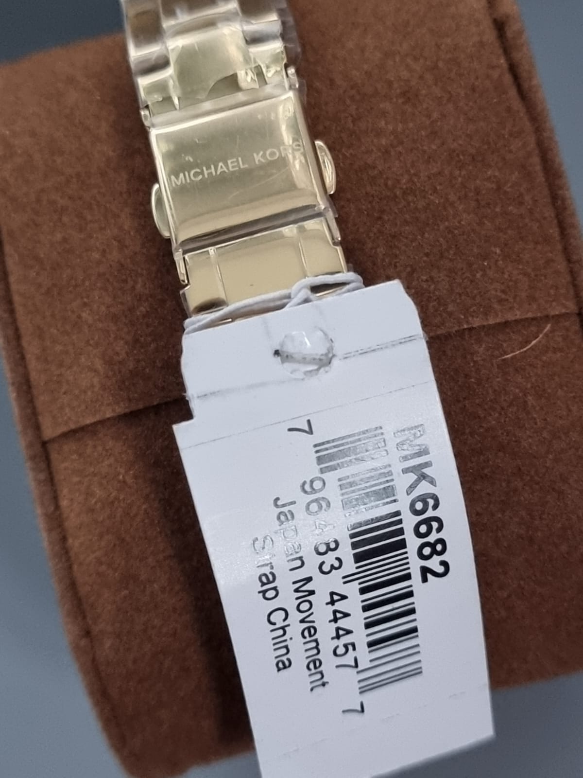 Michael Kors Women’s Quartz Stainless Steel Black Dial 38mm Watch MK6682