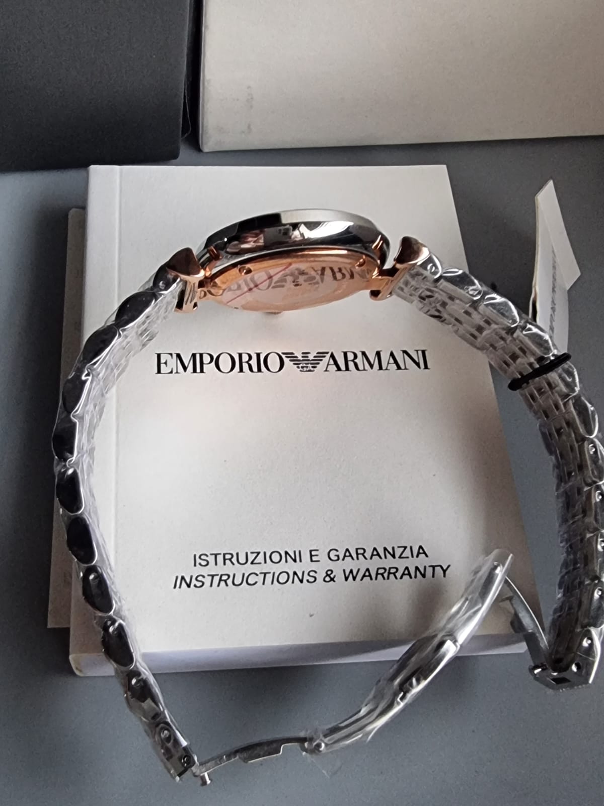 Emporio Armani Women’s Quartz Stainless Steel Silver 32mm Watch AR11092