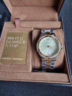 Michael Kors Lennox Analog Gold Dial Women's Watch-MK6988