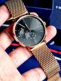 Tommy Hilfiger Men’s Quartz Stainless Steel Grey Dial 40mm Watch 1791506