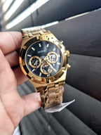 Guess Men’s Quartz Stainless Steel Black Dial 44mm Watch GW0260G2