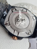 Versace Men’s Quartz Swiss Made Black Stainless Steel Black Dial 45mm Watch VEDY00719