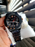 Versace Men’s Quartz Swiss Made Black Stainless Steel Black Dial 45mm Watch VEDY00719