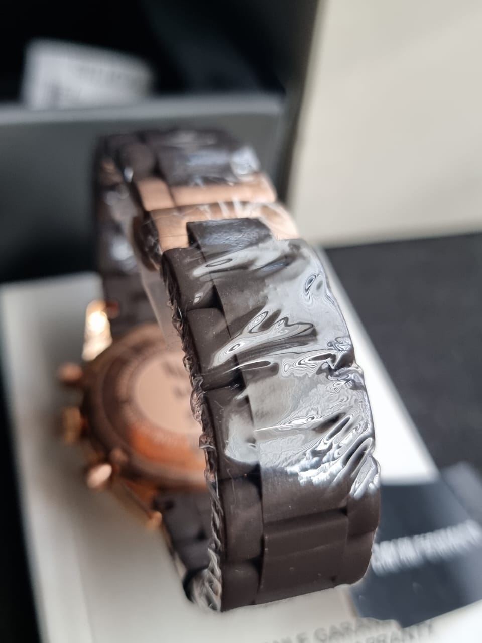 Emporio Armani Men’s Chronograph Quartz Brown Dial 38mm Watch AR5891