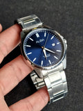 Alba Blue dial Silver Chain Gents Watch