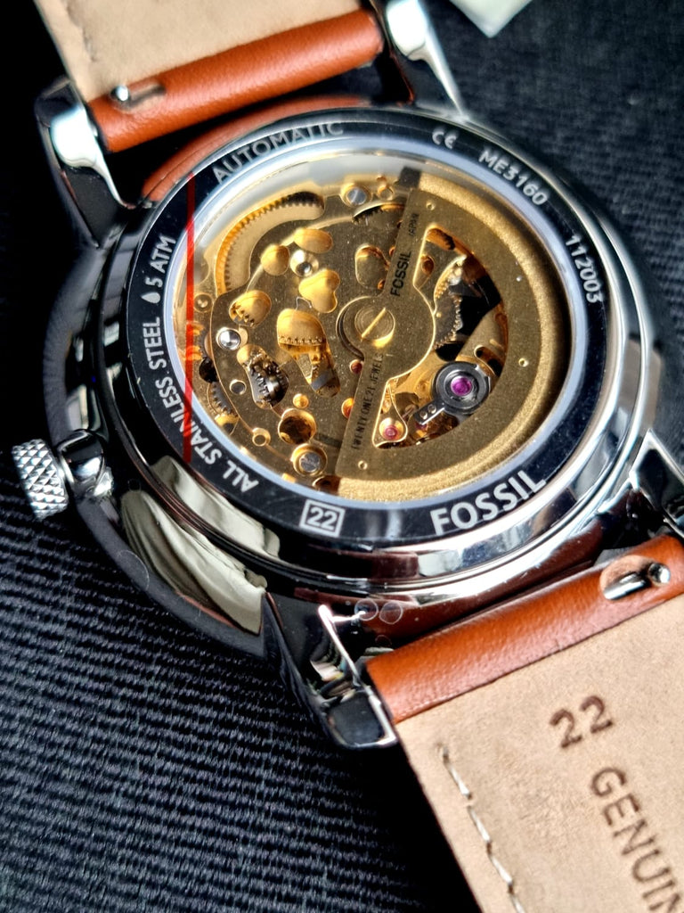 Fossil Men's Neutra Stainless Steel Mechanical Automatic Watch