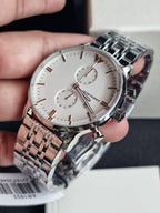 Emporio Armani AR1933 Silver Stainless Steel Chronograph Men's Watch