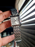 Michael Kors Women's Drew Three-Hand Silver-Tone Stainless Steel Watch MK4376