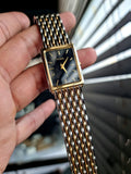 Pulsar Square dial Two Tone ladies Watch