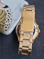 Fossil Fb-03 Chronograph Stainless Steel Quartz FS5727 100M Men's