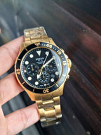 Fossil Fb-03 Chronograph Stainless Steel Quartz FS5727 100M Men's