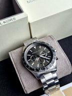 Michael Kors Men’s Quartz Stainless Steel Green Dial 45mm Watch MK8912