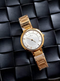 Accurate Ladies Watch Golden Chain