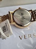 Versace Women Quartz Swiss Made Stainless Steel Black Dial 36mm Watch VEHC00619