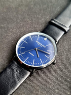 Kenneth Cole Gents Watch Black Leather Strap