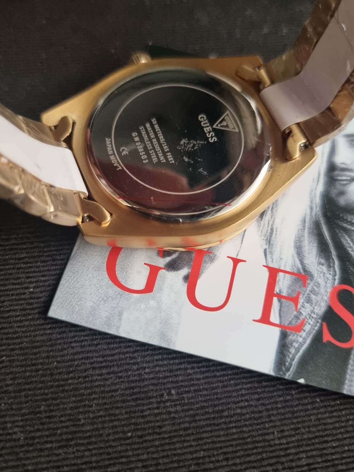 Guess Men’s Quartz Stainless Steel Black Dial 42mm Watch GW0265G3