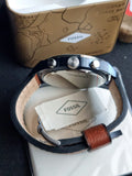 Bronson Chronograph Luggage Eco Leather Watch FS5829