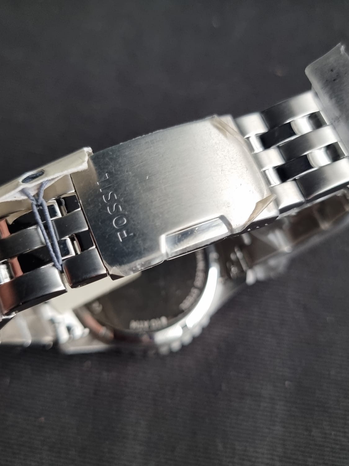 Fossil Men’s Quartz Stainless Steel Black Dial 42mm Watch FS5837