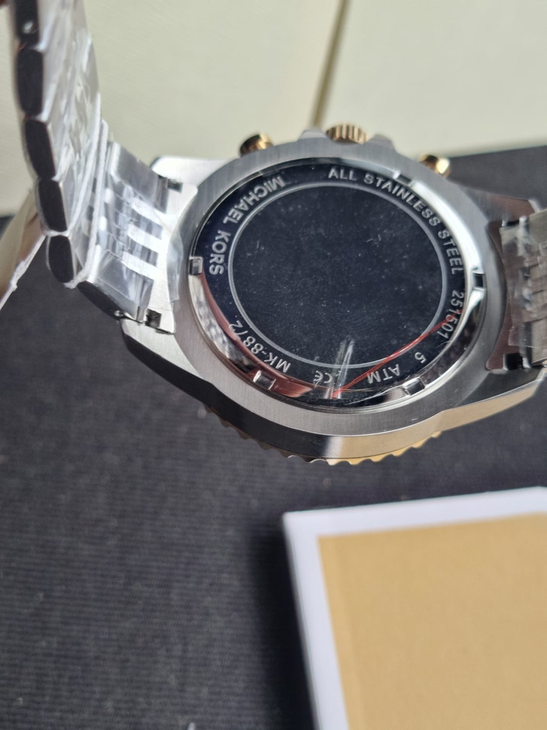 Michael Kors Bayville Chronograph Stainless Steel Watch MK8872