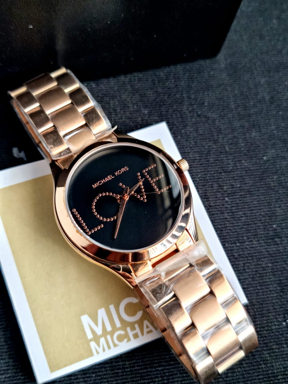 Michael Kors Women's Slim Runway Rose Gold Watch MK3804 (LOT ITEM)