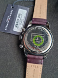 Tommy Hilfiger Men’s Quartz Brown Leather Strap Green Dial 44mm Watch 1792017