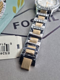 Fossil Women’s Quartz Stainless Steel White Dial 34mm Watch ES2409