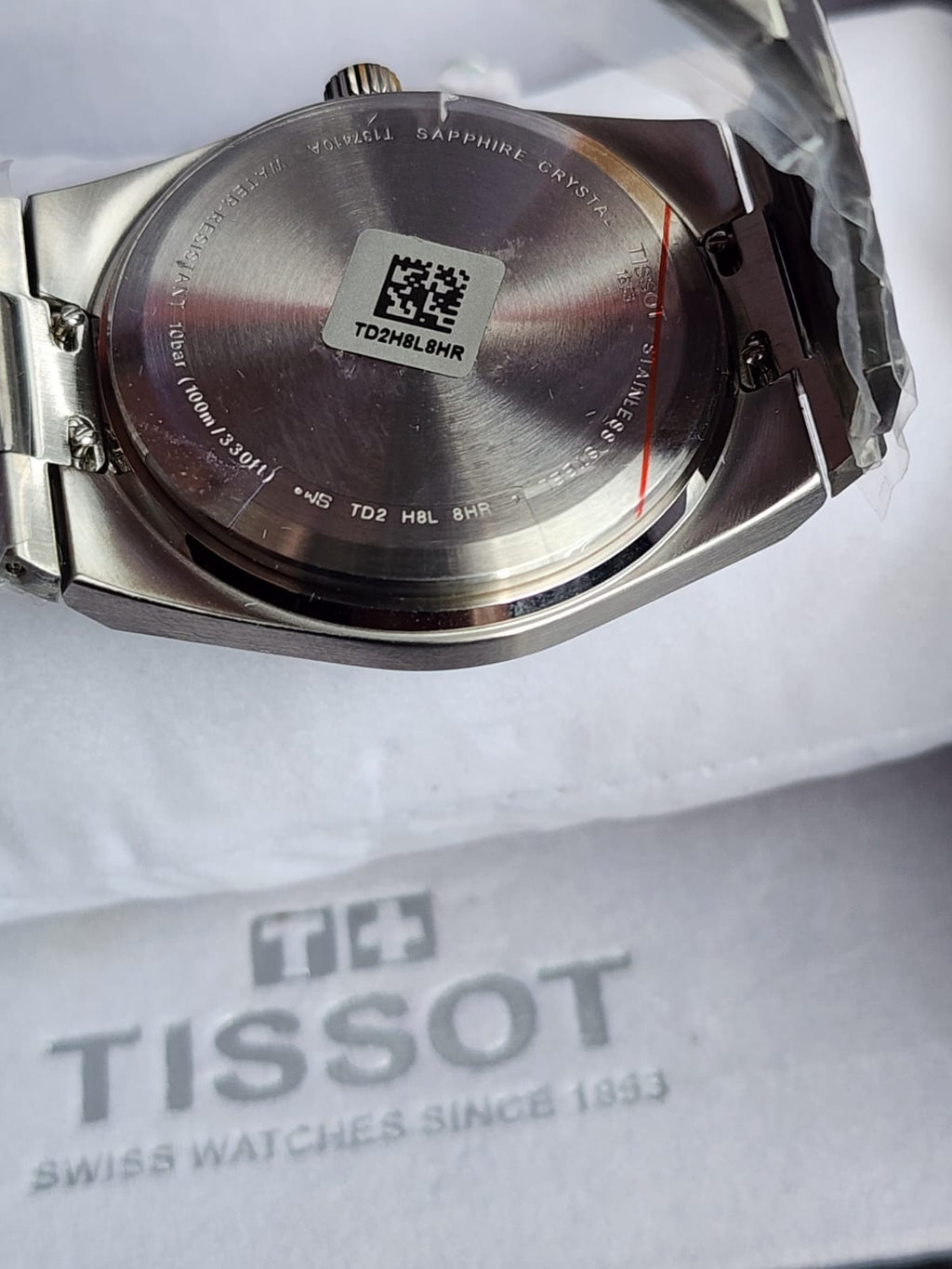 Tissot Men's PRX 316L Stainless Steel Case Dress Watch Grey T1374101104100 T137.410.11.041.00