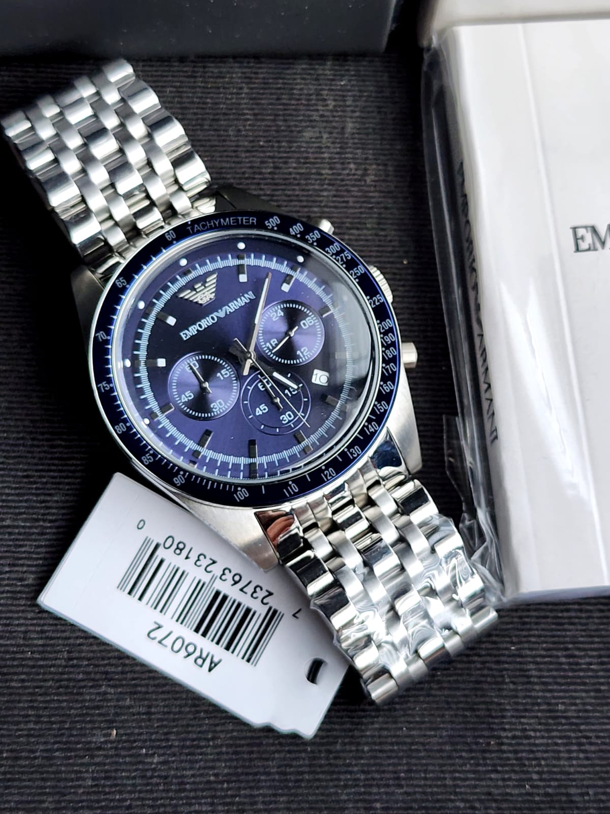 EMPORIO ARMANI Sportivo Chronograph Blue Dial Men's Watch AR6072