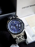 EMPORIO ARMANI Sportivo Chronograph Blue Dial Men's Watch AR6072