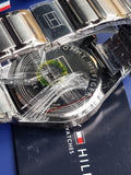 Tommy Hilfiger Men’s Quartz Stainless Steel Grey Dial 45mm Watch 1791790